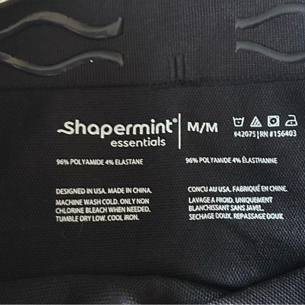 Shapermint Essentials Medium Black Shapewear Legg… - image 4